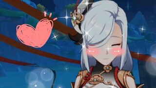[Genshin Impact] Bức tranh nổi tiếng thế giới "Smile of Shen He" - Lễ hội đèn lồng biển Trứng Phục sinh