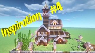 MINECRAFT How to build Town Center or Village Center TIME LAPES - BUILDING INSPIRATION #4
