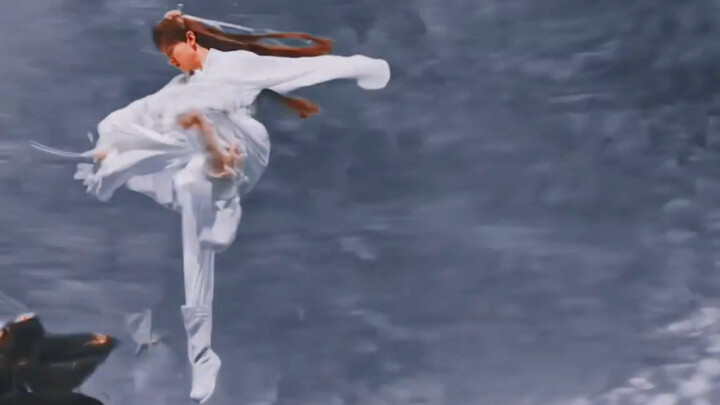 Light as a startled swan—action sequences that truly transcend boundaries, shatter walls, and break 