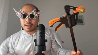 ASMR Speed Clamp Apple Lollipop ASMR 🍭 Eating Sounds, Licking Sounds & Pokemon Trigger Words🍭