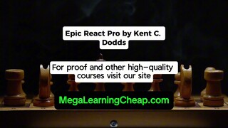 Epic React Pro by Kent C. Dodds