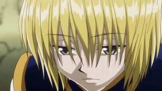 Hunter X Hunter: Kurapika struggling to control the anger he felt.