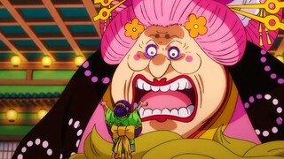 Disini terlihat jiwa keibuan big mom 😂