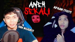 DOUBLE FACECAM!! AKU DAN @Ko Panda Cobain Game Horror ANEH SEKALI Buatan @marcave !!