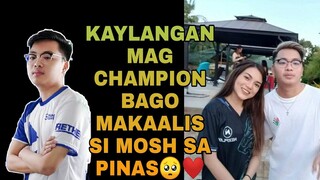 H2WO NAGBATAK PARA MA CHAMPION SA MPL S7, MIKA FULL SUPPORT KAY H2WO BAGO SIYA AALIS SA PINAS 🥺