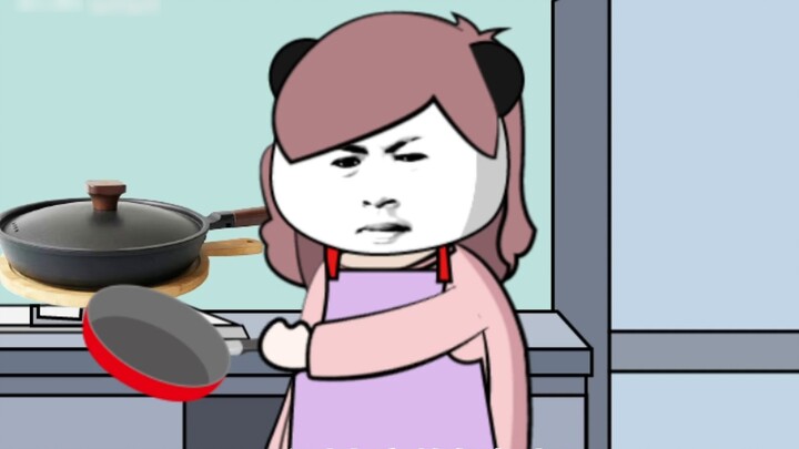 Episode 8, what did mom write on the glass?