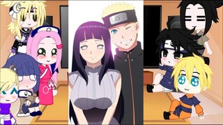 👒 Naruto's Friends react to Naruto, NaruHina, AMV ... 👒 Gacha Club 👒 || 🎒 Naruto react Compilation 🎒