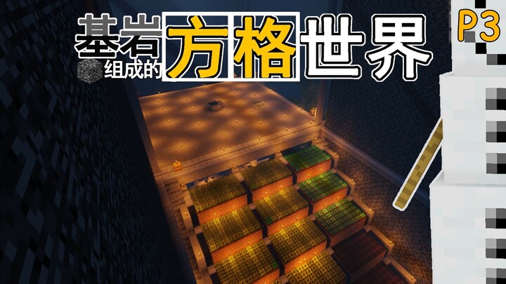 逃离这里！基岩组成的方格世界 P3【我的世界】