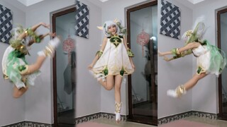 Mengapa bulutangkis ini tidak menyentuh tanah? Dewa Rumput Nasida [Tarian Kaset Udara]