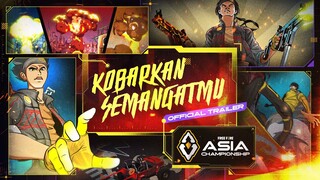 KOBARKAN SEMANGATMU!! | TRAILER RESMI FREE FIRE ASIA CHAMPIOSNHIP