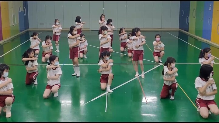 Fourth-grade barefoot dance performance