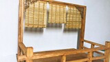 [Miniatur] Balkon tirai bambu gaya Dinasti Tang