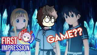 First Impression | Sword Art Online : Alicization | SAO Comeback ?