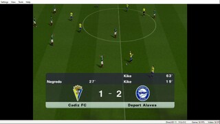 Cadiz (1-2) Alaves M2