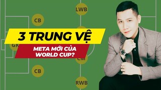 Sơ đồ 3 trung vệ là meta mới của World Cup 2022? | Nhi đồng chiến thuật