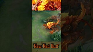 New Red Buff Attack and Death Animation Sanctum Island - Mobile Legends | Strombolo #short