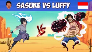 SASUKE VS LUFFY !!!