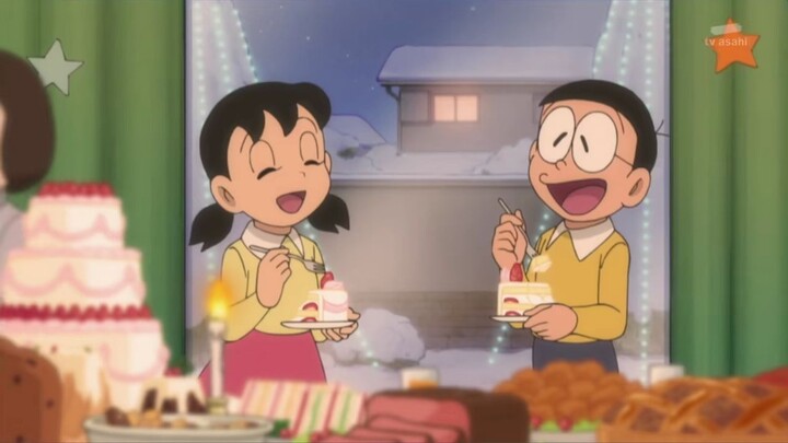 Doraemon (2005) Episode 466 Dubbing Indonesia: Salju Di Hari Natal & Berhati-Hati Dengan Ramalan