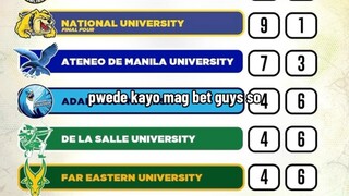 Follow & message to bet in uaap 🔥🔥💸