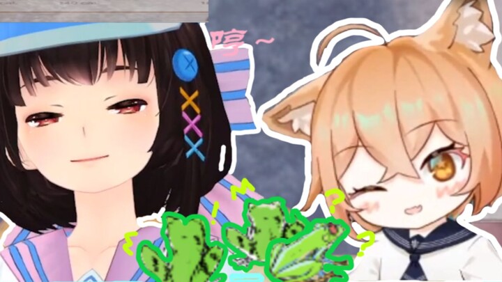 Two women and a frog, a play. It's the first time I've seen this kind of drama. It's so exciting~ [L
