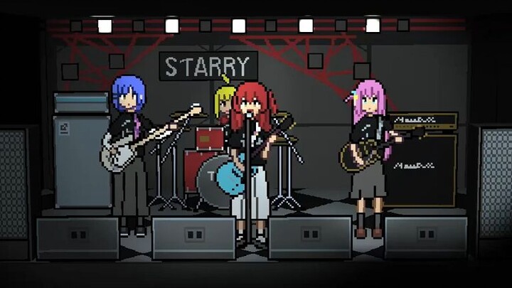 【Lonely Rock】Guitar and loneliness and the starry planet 8bit