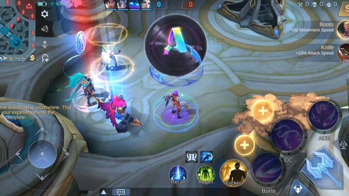Ixia OP in the team fight 😣😨