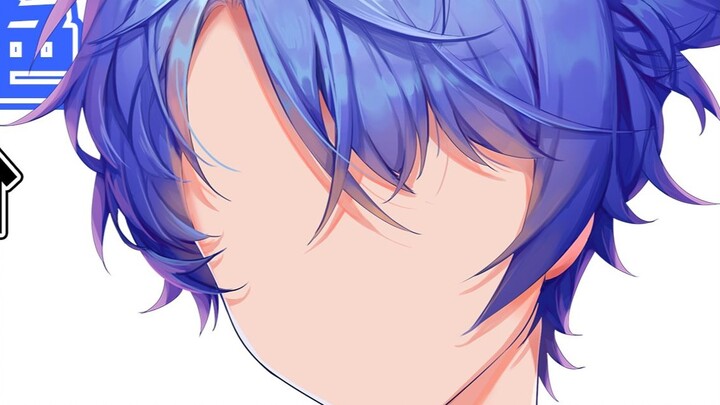 [Painting Tutorial] Hair coloring tutorial with perfect texture, learn this method to get all kinds 
