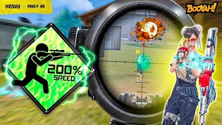 Dùng Súng Ngắm Chơi Tử Chiến Siêu Tốc Độ !!! | HEAVY Free Fire