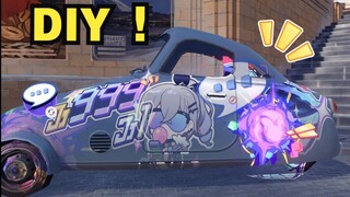 【涂鸦】银狼痛车