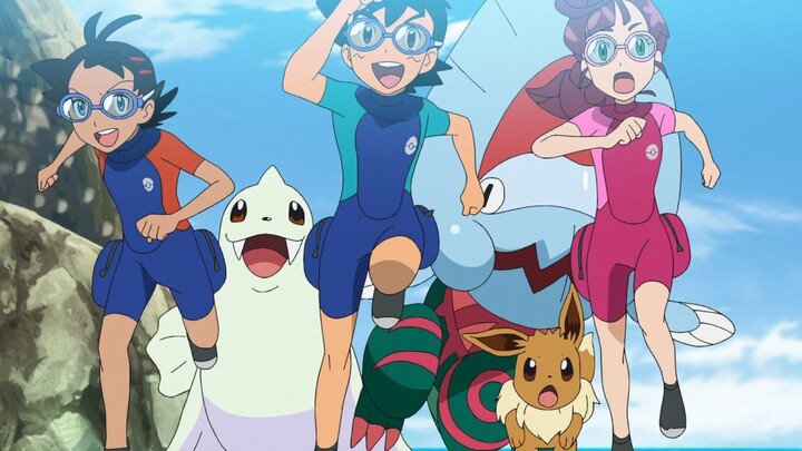 [S24 JN] Pokémon Master Journeys - Tập 63: Thử Thách! Giải Điền Kinh Trên Biển Pokémon! | Lồng Tiếng