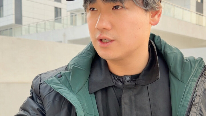 The principal immerses himself among the students.