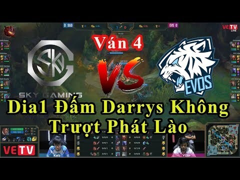 [Play Off] EVS vs SGD (Ván 4): Dia1 Đấm Darrys Không Trượt Phát Lào