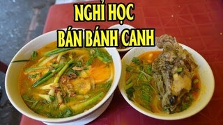 Chàng sinh viên bỏ học làm chủ quán bánh canh đầu cá lóc "ăn là ghiền"