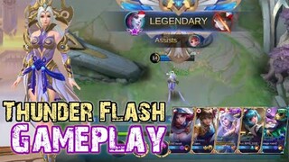 SELENA "THUNDER FLASH" GAMEPLAY | SELENA LUCKY BOX SKIN | MOBILE LEGENDS