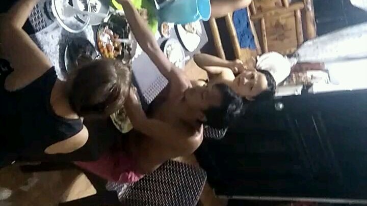 kainan together, with my family.,