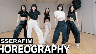Latihan Tari LE SSERAFIM 'UNFORGIVEN' (Versi Bergerak)
