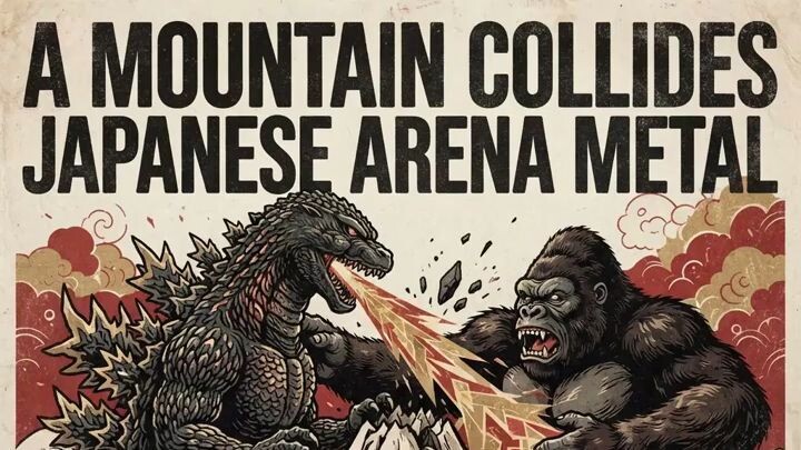 Angry Rock Metal A Mountain Collides