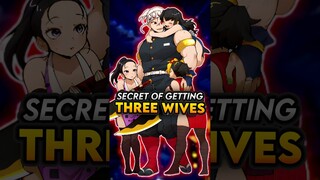 Why does Tengen Uzui have three wives? Demon Slayer Facts #demonslayer #kimetsunoyaiba #shorts