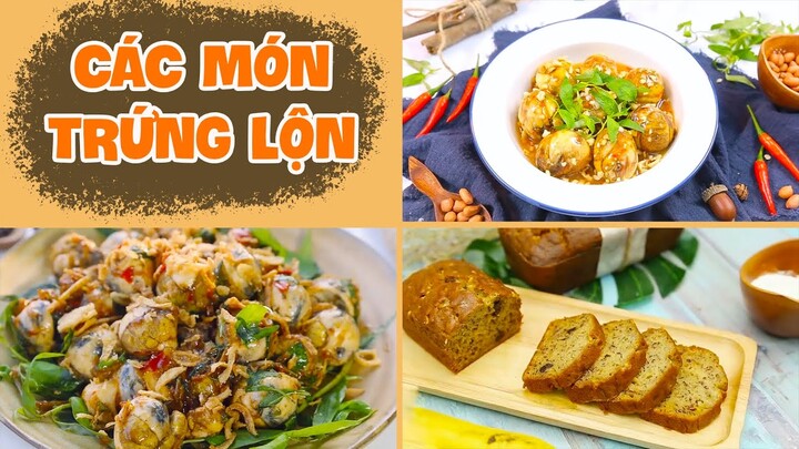 Hướng Dẫn Chế Biến Các Món TRỨNG LỘN Siêu Ngon Siêu Hấp Dẫn