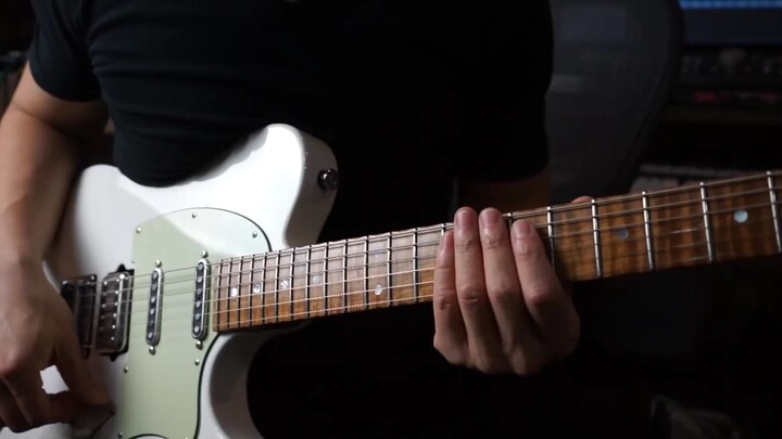 That's What I Like - Bruno Mars (electric guitar cover)