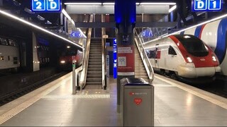 RABDE500 IC5 and Re460 IC8 at Zurich Airport