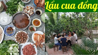 Thanh ngọt LẨU CUA ĐỒNG - Món ngon nơi miền quê | Đặc sản miền sông nước