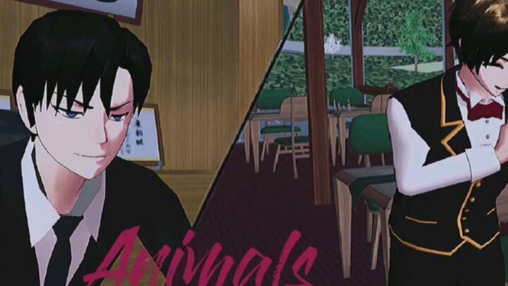 [Sakura Campus Simulator] Original / young boss and working brother (with che, be careful)