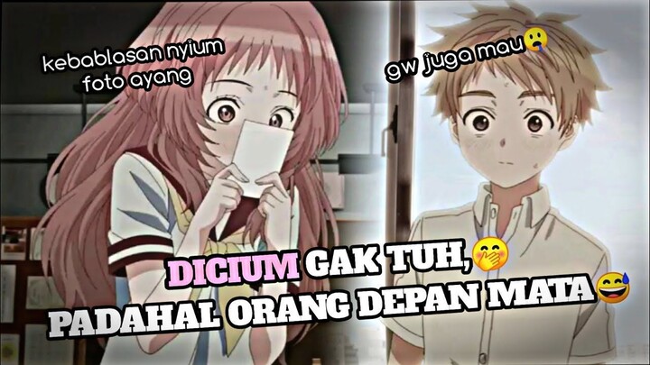 KETIKA GEBETAN LO NGECIUM FOTO LO