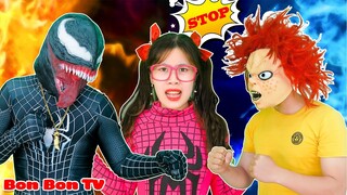Hiểu Lầm Chucky Rồi Người Nhện Ơi! - Tổng Hợp Video Gia Đình Hay Nhất | Bon Bon TV