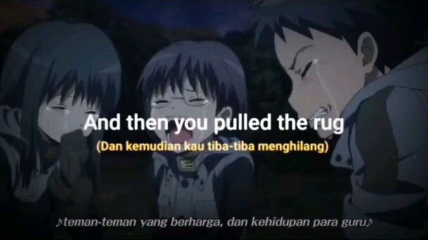 Story Wa Anime Sad :'(