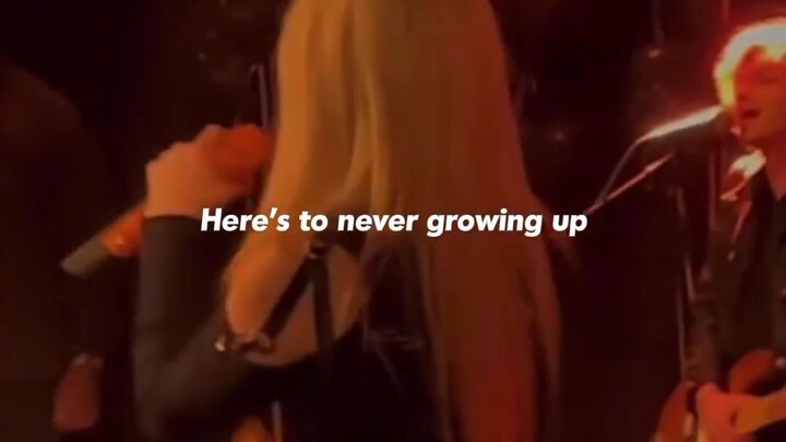 here's to never growing up