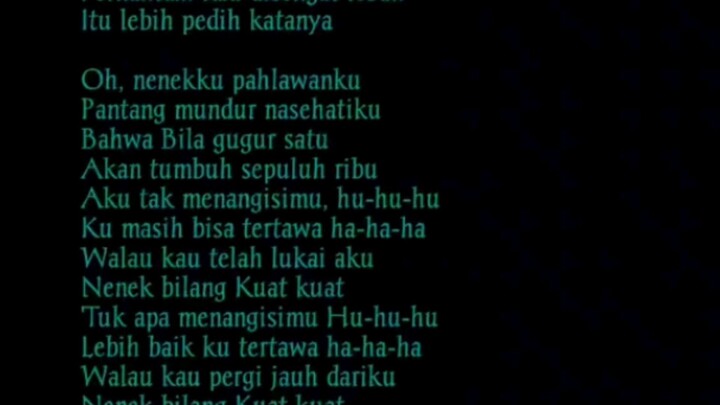 Nenekku Pahlawan ku - Wali Band