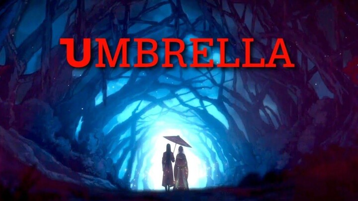 ร่ม HuaLian - Hua Cheng & Xie Lian 《Heaven Officials Blessing》 AMV - TGCF - MXTX BL ฮัวเหลียน