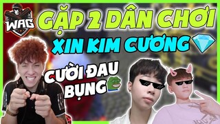 [ Free Fire ] Ghép Ngẫu Nhiên Gặp 2 Dân Chơi Trẩu Tre 2k7 Xin Kim Cương Cười Đau Cả Bụng - Học Mõm